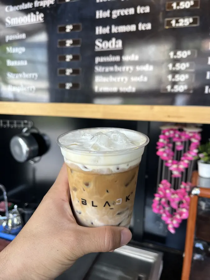 Iced latte