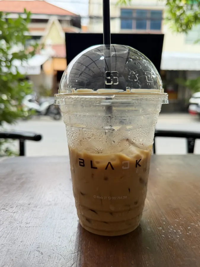 Iced coffee