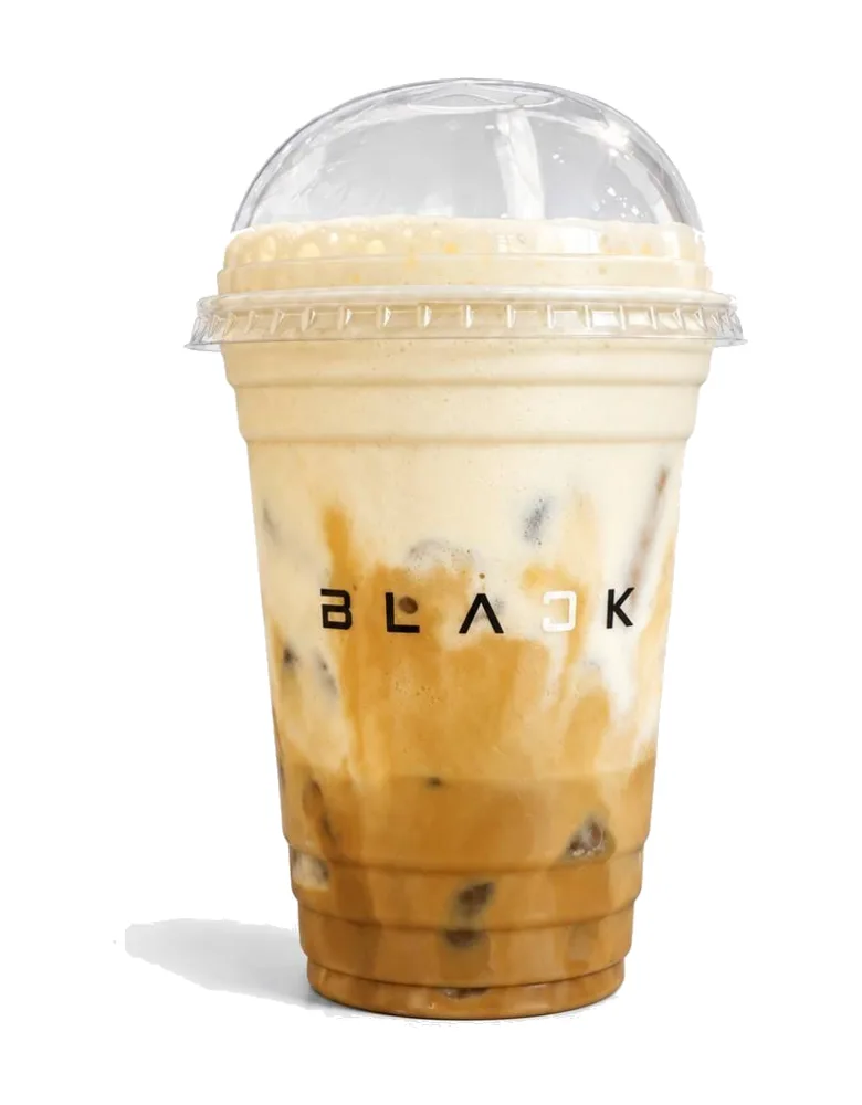 Ice caramel latte